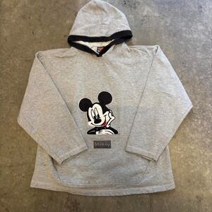 Vintage Disney Mickey Mouse Pullover Hoodie Size Medium